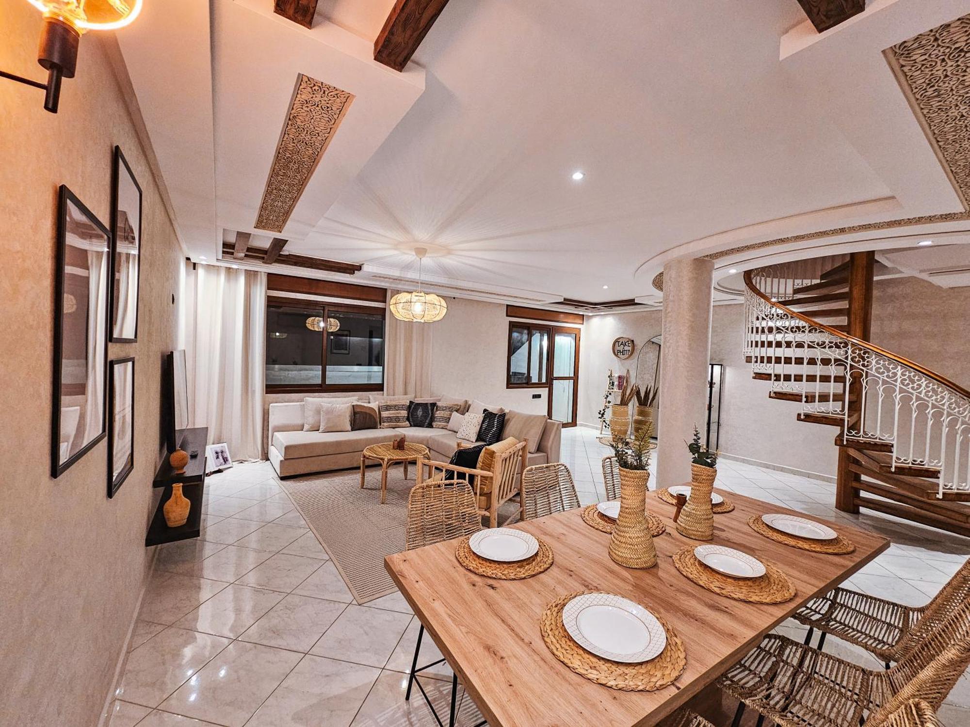 Marina - 2 Floor Luxury Penthouse With Terrace - Fantastic Location Apartamento Tánger